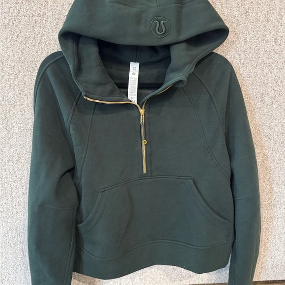 lululemon athletica Tops - Lululemon Scuba Oversized Half-Zip Hoodie, size XS/S NWT!
